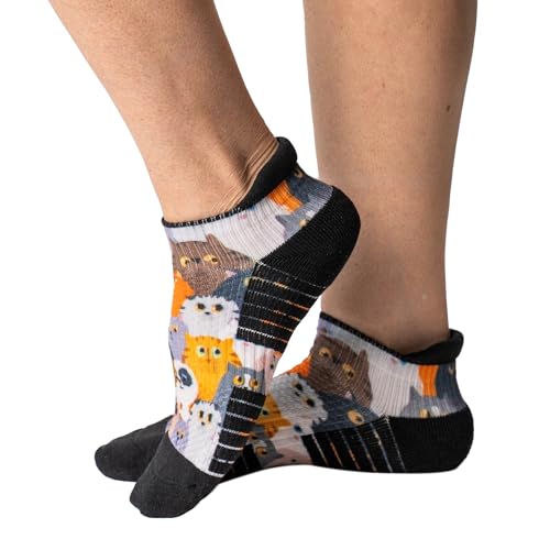 Image of Viasox Ankle Compression Socks for Women & Men, 14 mmHg Support Improves Circulation, Extra Cushioned