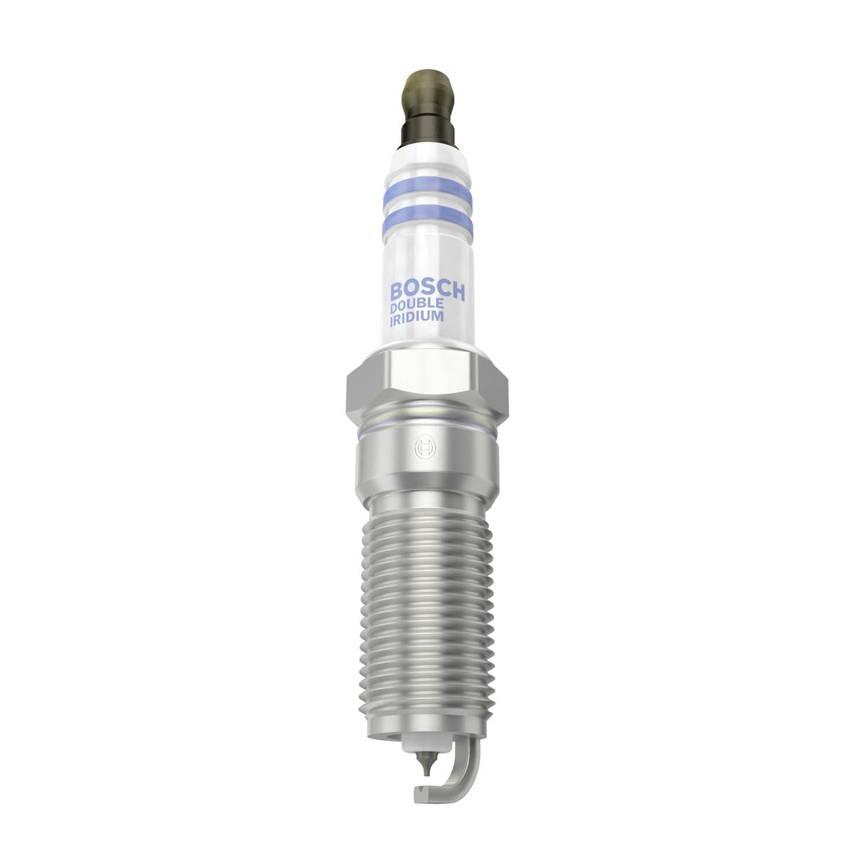Bosch Doble Iridio 0242236675 - Bujía de Encendido para un Arranque Fiable y una Larga Vida Útil del Motor de Gasolina - con Diseño Resistente (Paquete de 4)
