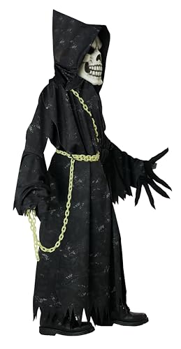 Disfraz de Niños Reaper Que Brilla en la Oscuridad miniatura 2