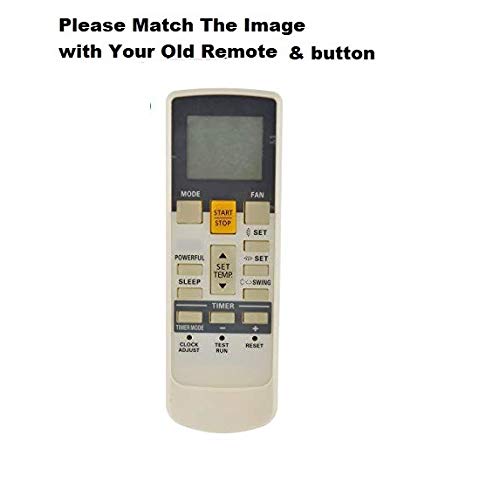 Image of BLIKSEM Remote Control for 97 BL (AR-RAJ1E) O General Split /Window Air Conditioner Remote (Please Match The Image with Your Old Remote)