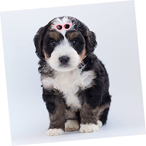 VICASKY 12stücke Teiliges Hund Haarschmuck Mit Sonnenbrillen-Design Hübsche Haarspangen Für Haustiere Für Hunde Und Katzen Dekoration Für Besondere Anlässe Und Alltag
