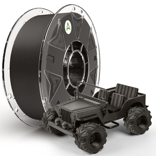 Creality Hyper PETG-CF Filament 1.75 mm, High Speed Carbon Filament (30-300 mm/s), Dimensional Accuracy +/- 0.02 mm, Com