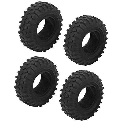 Rc Tyre, Flexible Rc Wheel Tires Rubber For Fcx24 1/24 Climbing Car For Rc Car Parts #TOP3