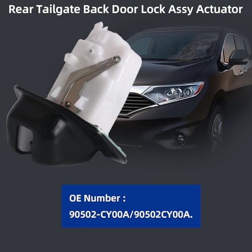 Image of Rear Liftgate Latch Tailgate Back Door Lock Assy Actuator for Nissan Pathfinder 4.0L 2009 2010 2011 2012,for Nissan Quest 3.5L 2011 2012 2013 2014 2015 2016 2017,90502-CY00A,90502CY00A
