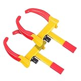 VaygWay Tire Clamp Wheel Lock- 2 Pack Metal Boot Stabilizer -Anti Theft Wheel Chock Lock Car Trailer Wheel-Security Travel Locking Claw Auto- Camper Car Van Truck SUV fits