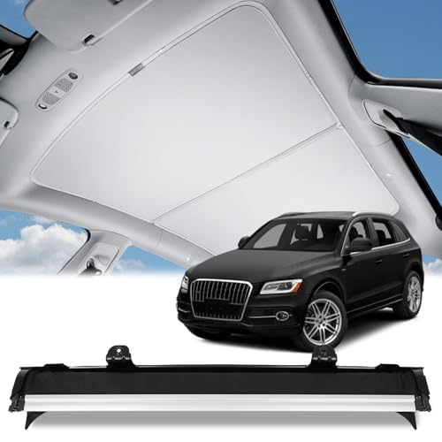 SCITOO Retractable Sunroof Sunshade Shade Curtain Cover Accessories for VOLKSWAGEN for TIGUAN 2009-2017 for Sharan for Jetta Golf for Audi Q5 Replacement for1K9877307B
