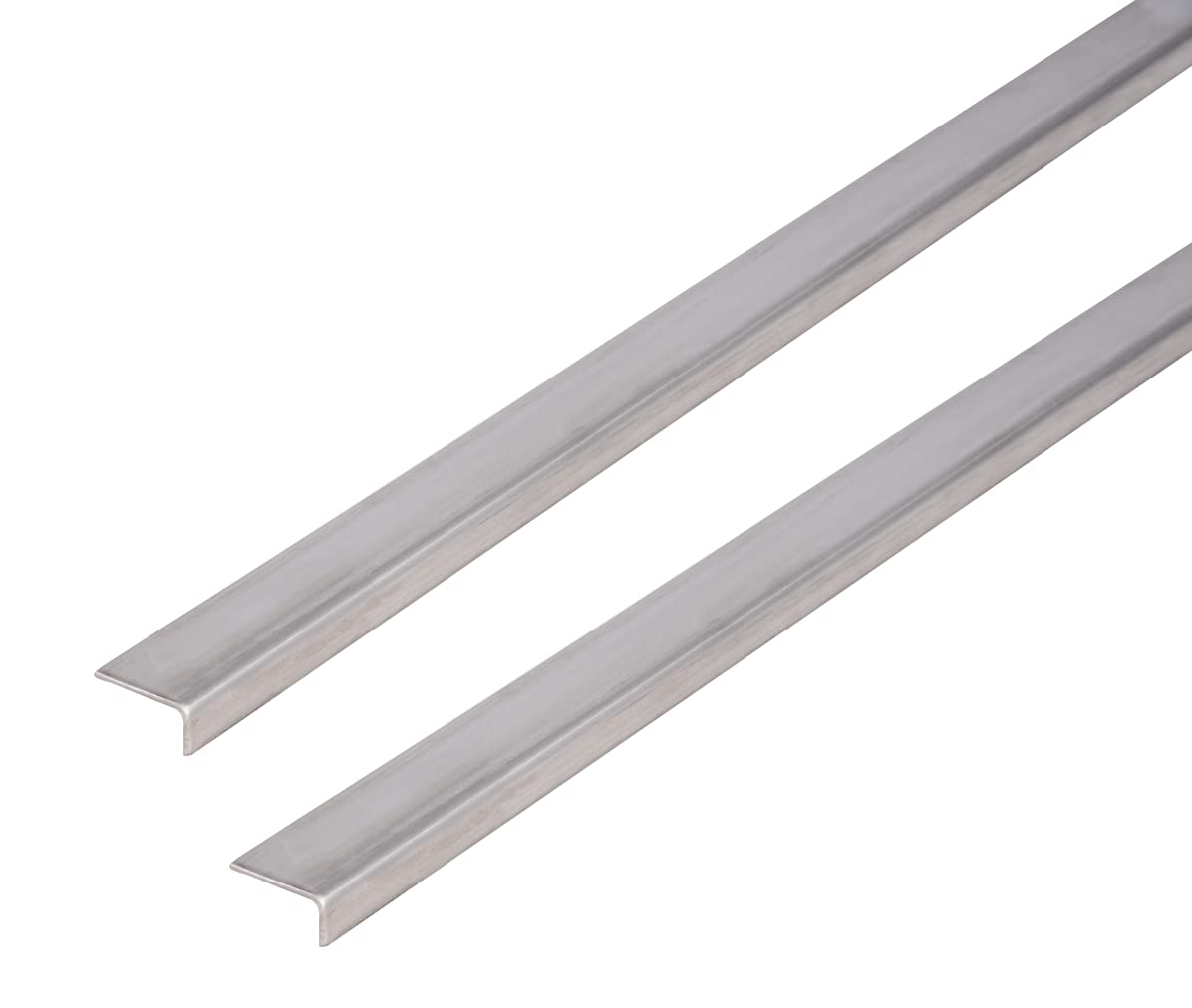 Alberts Profilo angolare in acciaio inox 1000 x 20 x 10 mm set da 2