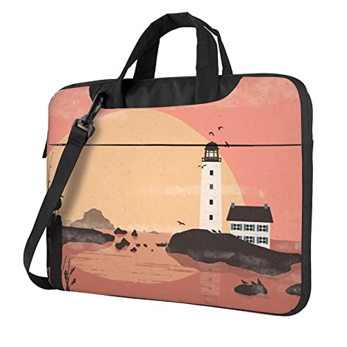 Sacoche ordinateur portable 13-15.6 pouces Lighthouse Sunrise protège des chocs urbains