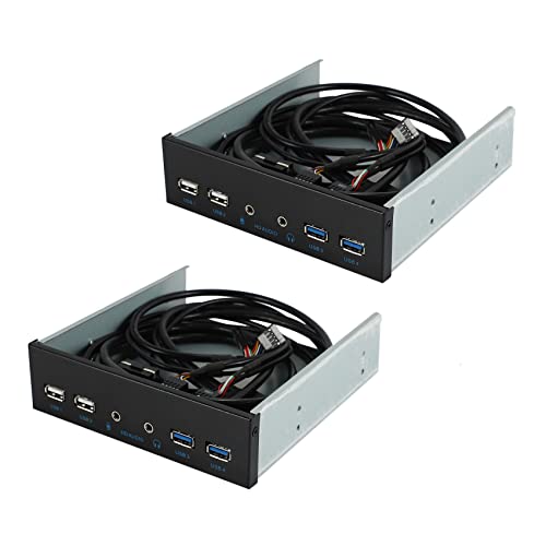 HUB USB 2 Ports USB 3.0 et 2 USB 2.0 pour Panneau Interne de Bureau 5,25 Pouces