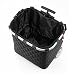 reisenthel carrycruiser Rhombus Black – Tragbarer Einkaufstrolley mit stabilem Aluminiumrahmen...