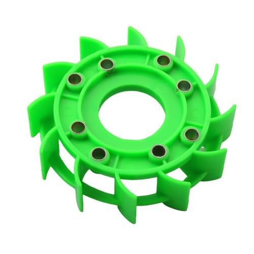 Ventilador de refrigeración verde para scooter Agility 50 y motores 50cc 4T