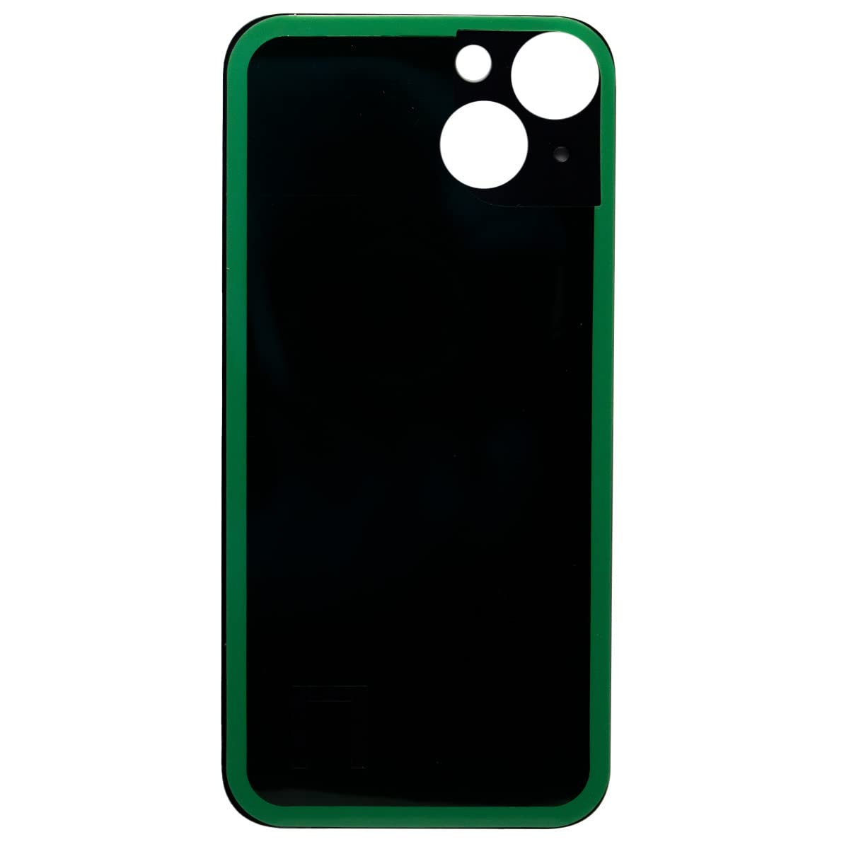 MMOBIEL Vetro posteriore compatibile con iPhone 13-5.4 inch - 2021 - Adesivo preinstallato - Midnight/Nero