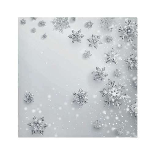 Servilletas de Tela Navidad 20x20 pulg Set x6 Multicolor miniatura 1