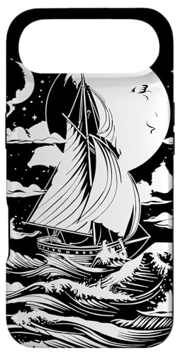 Sailing Drawing Captain Beach Catamaran Case for iPhone Air
