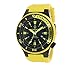 Produktbild POSEIDON by KIENZLE XL Uhr Analog Quarz 15 Bar Datum gelb-schwarz mit Silikon Armband UP00603