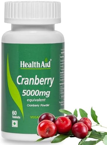 HealthAid Cranberry - 60 Tablets