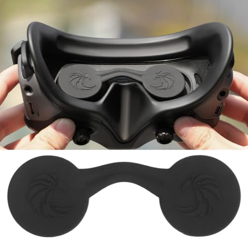Lens Cover, Face Cover Compatible with Goggles 2, Soft Silicone Full Wrap Design VR Glasses...