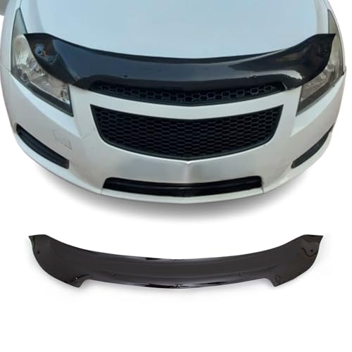 Deflector de capó OMAC para Chevrolet Cruze 2008-2016 en color ahumado oscuro protectores