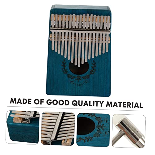 Mikinona 1 Set Musique Et Mini Touches Adultes Professionnel Mbira Piano Pratique Kalimba Bois Bleu Débutants Doigt… - Les Beatles, Paul McCartney, John Lennon, RIngo Starr, George Harrison Mikinona 1 Set Musique Et Mini Touches Adultes Professionnel Mbira Piano Pratique Kalimba Bois Bleu Débutants Doigt… – Image 7
