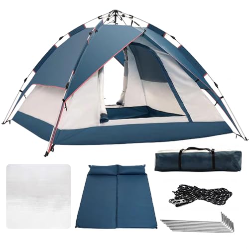 Carpa de Camping Pop-Up para 3-4 Personas con Colchón Inflable miniatura 1