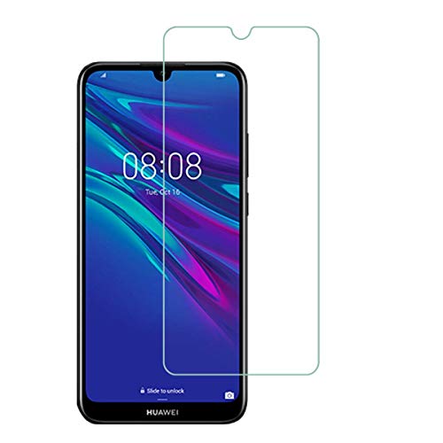 HQ-CLOUD 1 Verre Trempé Pour HUAWEI Y6 2019 .Film de Protection d'écran Transparent - Anti Rayures - Ultra Résistant Dureté 9H Cover