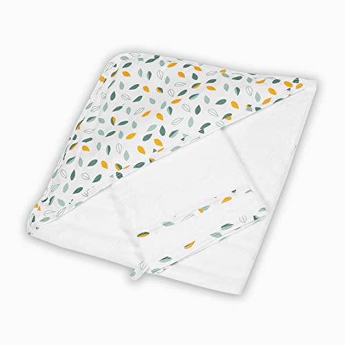 TROIS KILOS SEPT - Juego de baño con capucha y guante de baño para bebé Cover