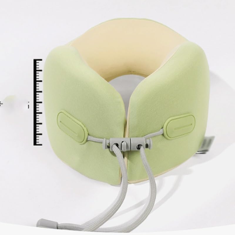 JSEIAJB U-Shaped Pillow Portable Neck Rest Protection Office Nap | Gray