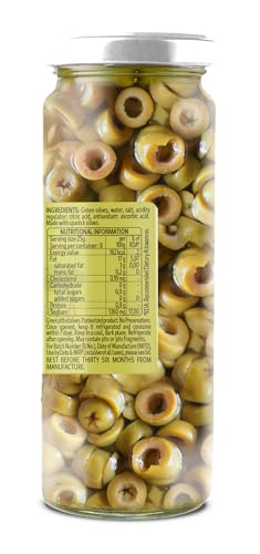 Image of Borges Green Sliced Olives, 450g