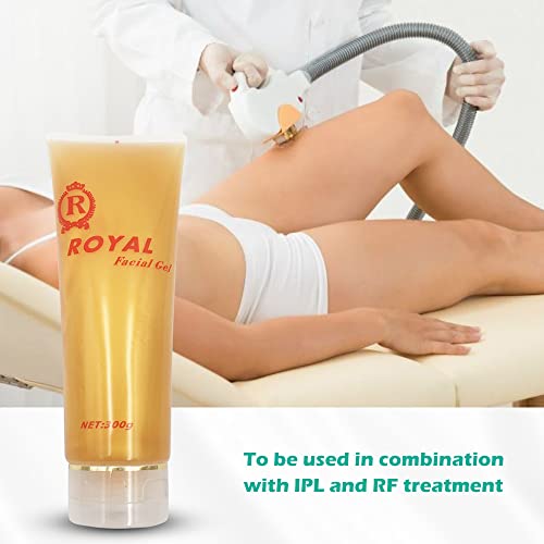 Liflad Cooling Gel For Laser Hair Removal - Rf Gel Massage Therapy Cream For Women & Men - Royal Facial Gel Gold 10.58 Oz (Pack Of 2) #TOP1