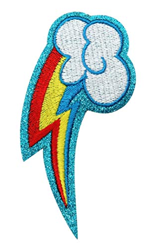 elope My Little Pony Rainbow Dash Glitter Patch