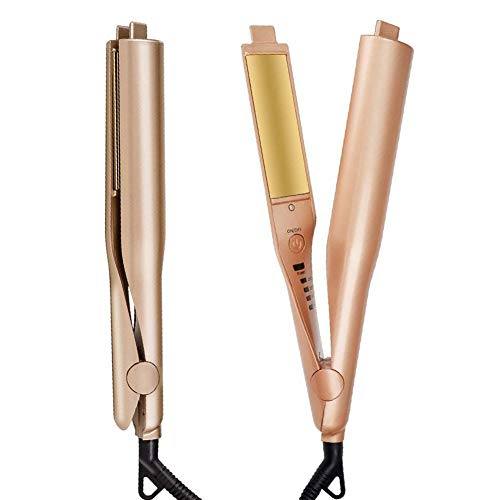 2 in 1 Twist Straightening Curling Iron Professional Hair Straightener and Curler in