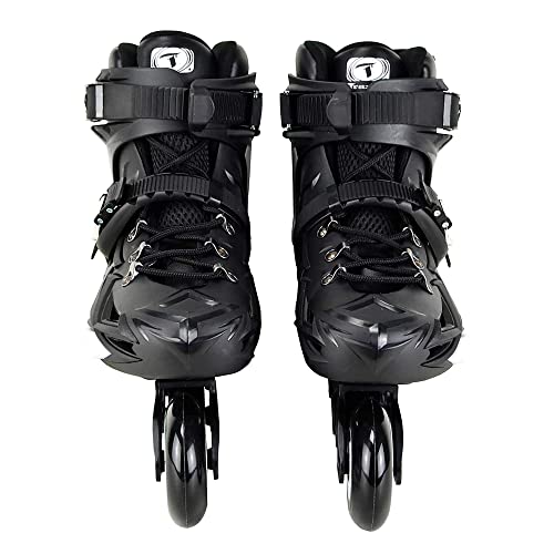 Patins Traxart Freestyle Dynamix Preto - Rodas 80mm ABEC-7