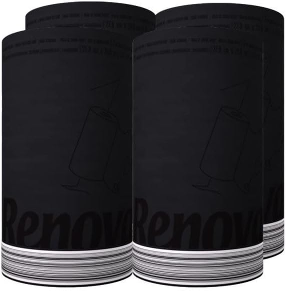 Renova Black Paper Towel (Pack of 4)