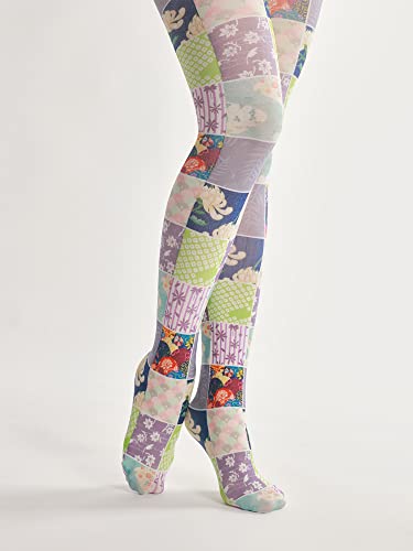 Image of Sahabowi Women Tights, Opaque High Waist Pantyhose, Vintage Control Top Stockings