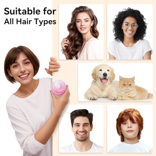 Image of HEETA Scalp Massager Hair Growth, Soft Silicone Scalp Scrubber Shampoo Brush for Exfoliation, Dandruff Removal Head Massage Stress Relax, Wet & Dry Use for Thick Thin Curly Hair Care, Gradient Purple