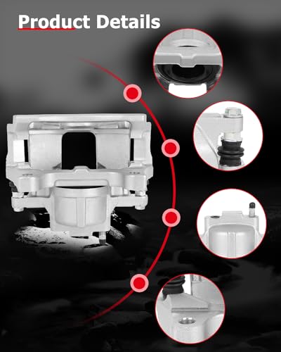 Image of cciyu 18B5044A 18B5045A Front Left & Right Brake Calipers With Bracket For Dodge For Journey 2009-2012