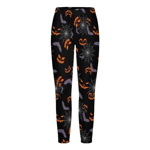 KevaMolly Boys Christmas Halloween Active Sweatpants Kids Elastic Waist Jogger Pants Sweats for Boys Pants2