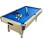 Light wood decoration | blue cloth