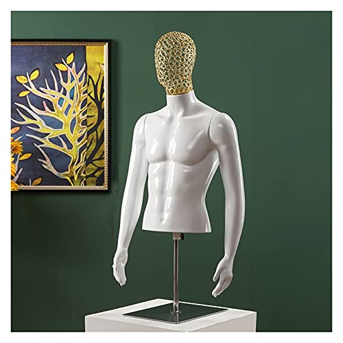 Justerbar mannekäng byst för kostymvisning – mångsidigt skyltfönsterstativ med flera stilalternativ