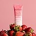 pürlisse Sheer Glow Strawberry Vitamin C Tinted Moisturizer - Skin Tint Moisturizer Enriched with Antioxidants to Even Complexion - Dewy Light Coverage for All Skin Types - Tan Deep (1.4 oz)