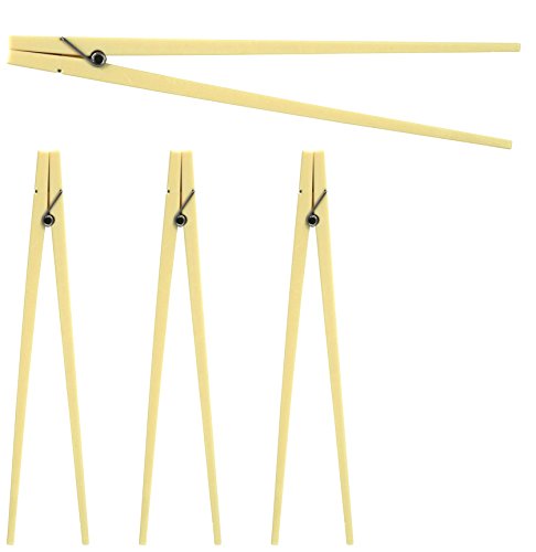 Blake and Croft Easy-To-Use Reusable Clothespin Chopsticks - 4 Pairs