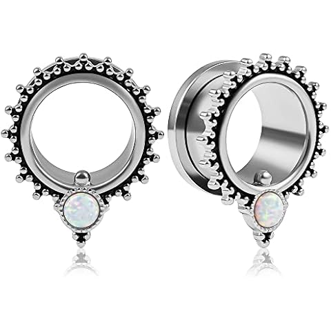 Vankula Écarteur Oreilles Opale 8mm Cover