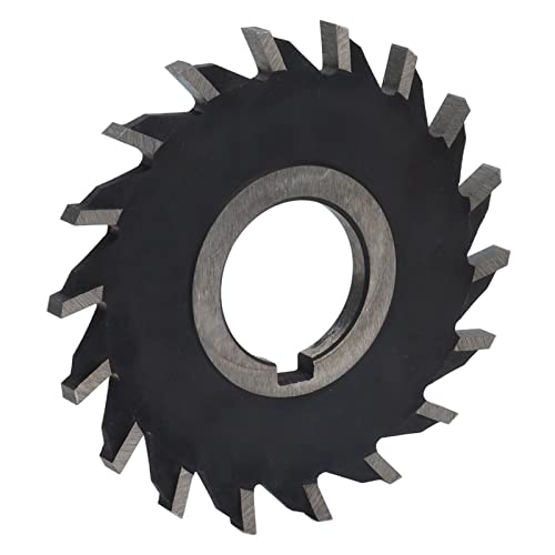HSS Involute Gear Cutters, Edges 32mm Inner Bore Fine Punching Disc Cutter for Milling Machine