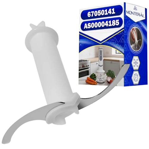 MONTERAL Couteau pour Hachoir Électrique avec Le Code Original 67050141 AS00004185 BR67050141 pour Braun Multiquick - Garantie 10 Ans
