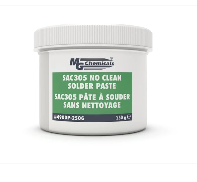 4900P-250G, Solder Paste, Lead Free, SAC 305, No Clean