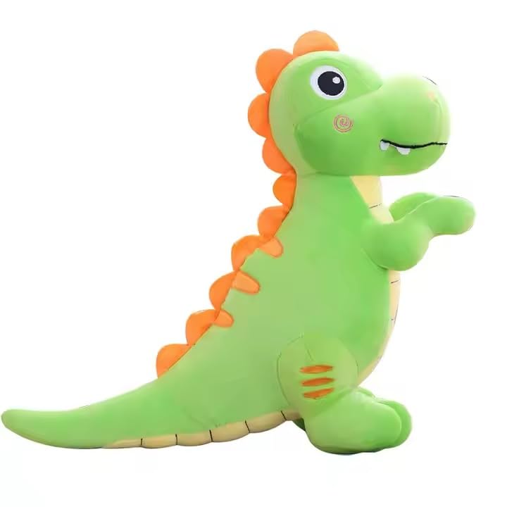 Image of ZEXSAZONE Toy Cute Dinosaur Green 35 cm | Plushie Soft Toys for Kids | Plush Soft Toys for Baby Boys and Girls Kids - Teddy |