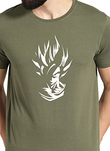 Image of ADRO Men's Cotton Solid Regular Fit T-Shirt