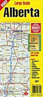 Alberta Road Map CCC 1:1.5M