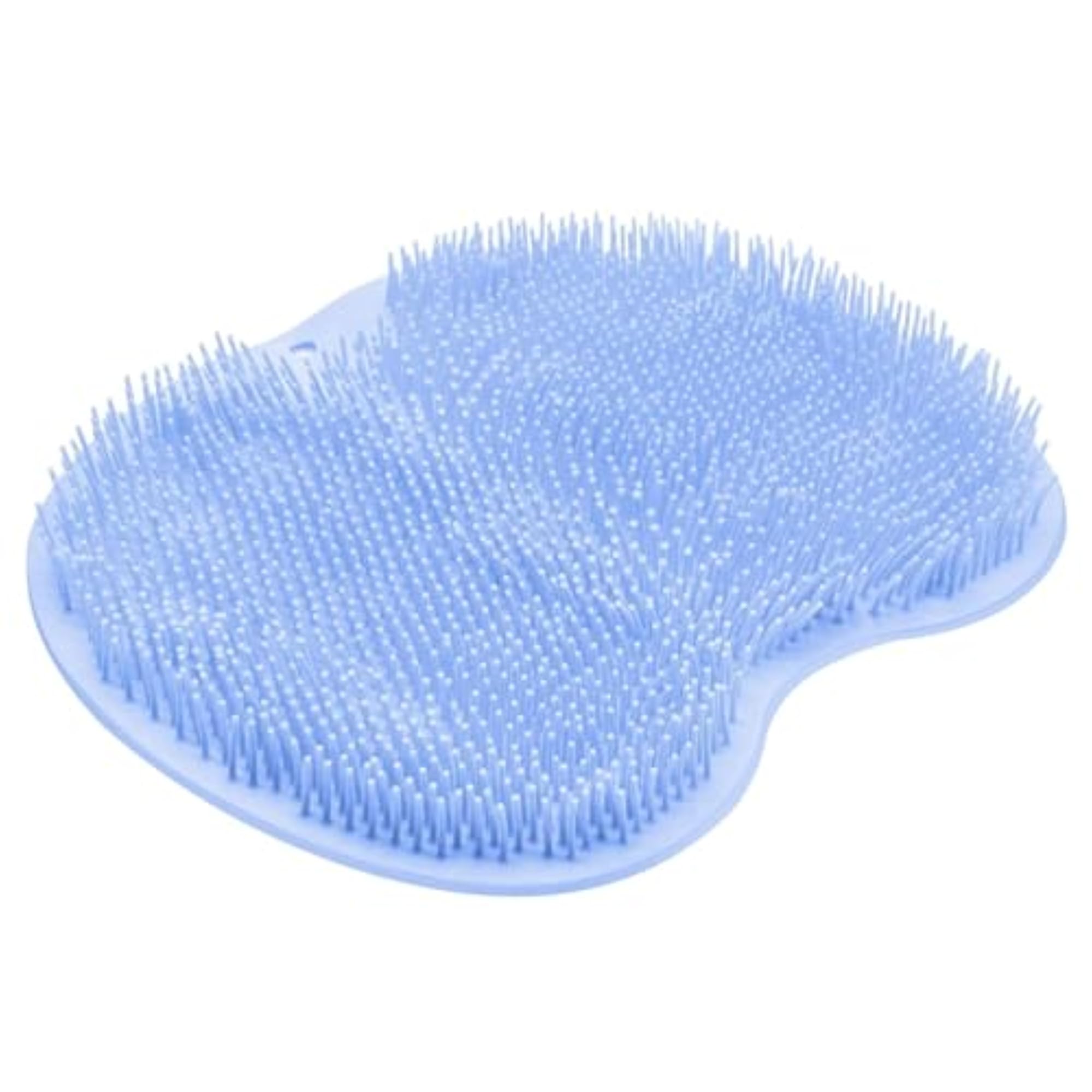 Toilet and Shower Foot & Back Scrubber Mat, Wall-Mounted Design