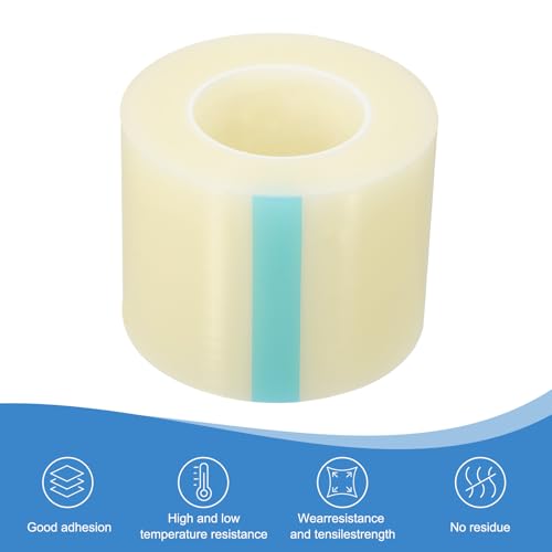 Image of PATIKIL Removable Protective Film Tape, 4.3 Inch x 656 ft PE Surface Protective Scratch Film Tape Roll for Furniture Electrical Appliances Plastic Hardware High Stickiness Clear